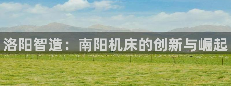 南充天辰娱乐：洛阳智造：南阳机床的创新与崛起